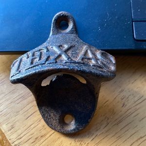 ‘Texas’ Wall mount bottle opener